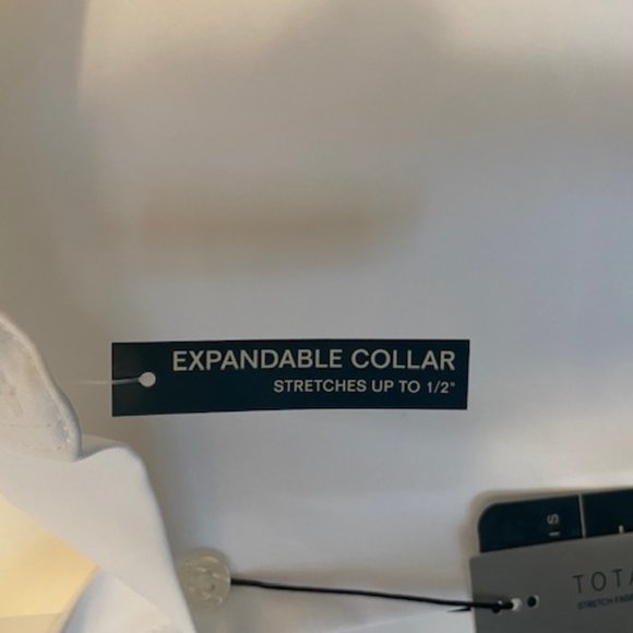 Perry Ellis Men's Bright White dress shirt - Picture 4 of 12